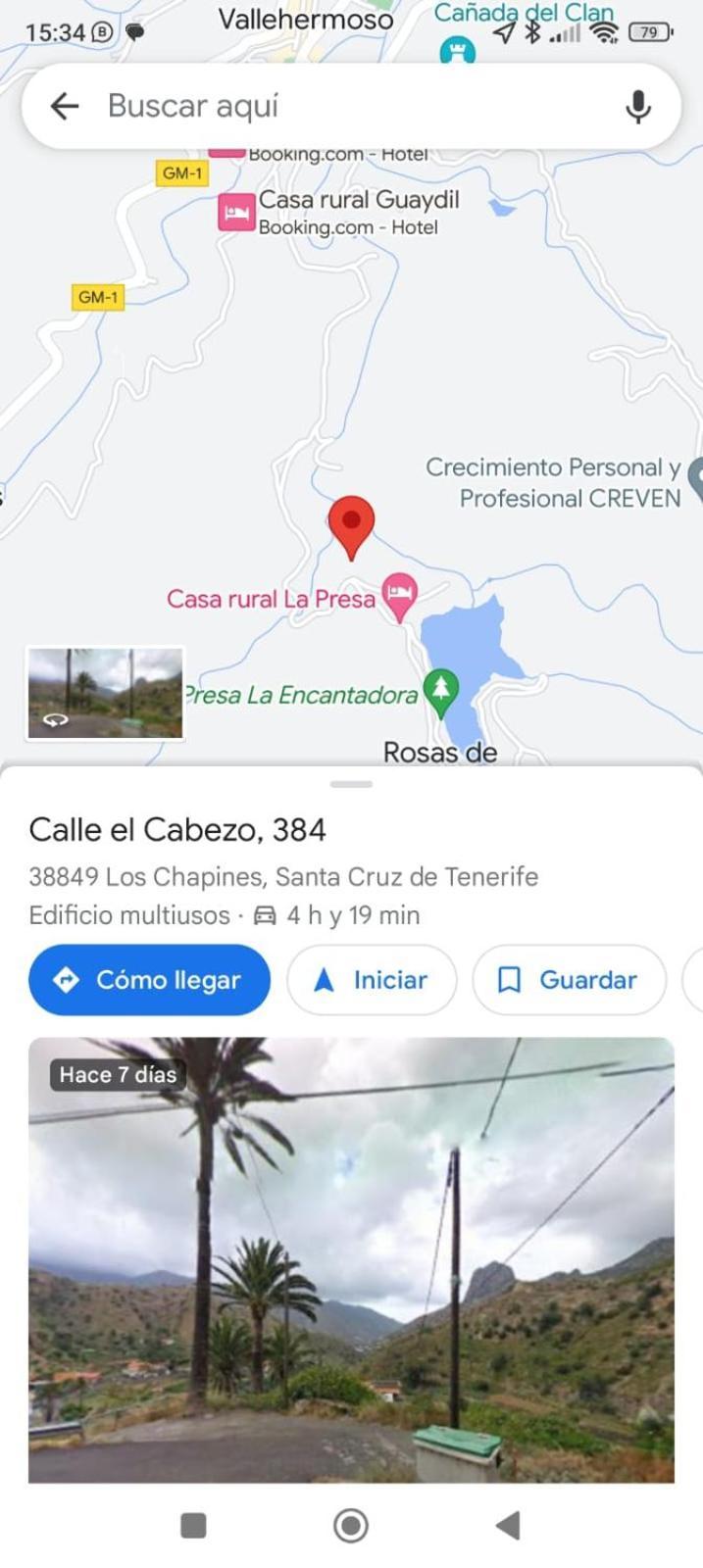 El Cabezo Valle Hermoso Vallehermoso Exterior photo